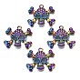 Alloy Pendants, Cadmium Free & Nickel Free & Lead Free, Skul