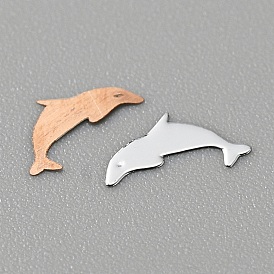 Cabochons en laiton thème océan, accessoires de décoration nail art pour femmes