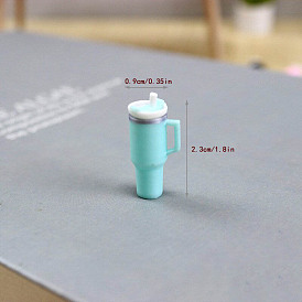Resin Miniature Ornaments, Water Bottle Shape, Micro Landscape Home Dollhouse Accessories, Pretending Prop Decorations