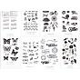 Silicone Stamps, for DIY Scrapbooking, Photo Album Decorative, Cards Making, Stamp Sheets