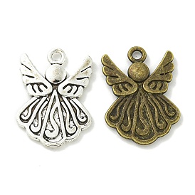 Tibetan Style Alloy Pendants, Lead Free & Cadmium Free, Angel