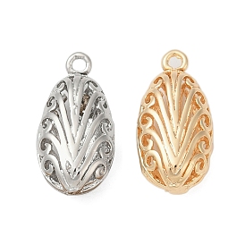 Латунные подвески, без кадмия, без никеля и без свинца, овальные