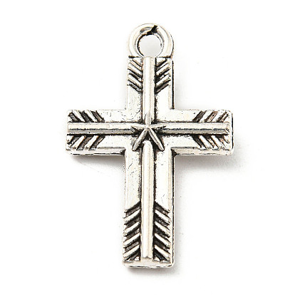 Tibetan Style Alloy Pendants, Cross