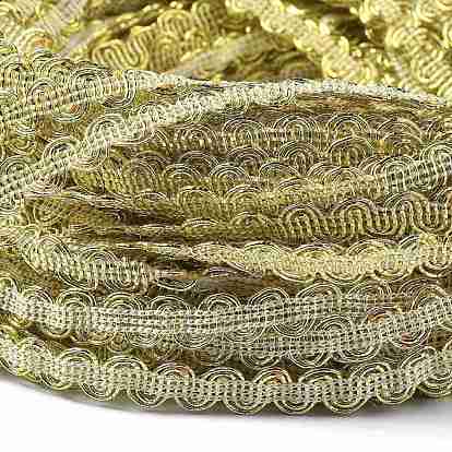 Filigree Corrugated Lace Ribbon, Wave Shape, for Clothing Accessories
