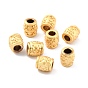 Rack Plating Alloy Beads, Cadmium Free & Lead Free, Long-Lasting Plated, Columnm