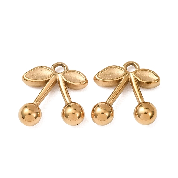 304 подвески из нержавеющей стали, черри прелести, ионное покрытие (ip), долговечный