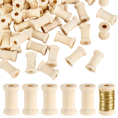 Деревянная катушка, колонка