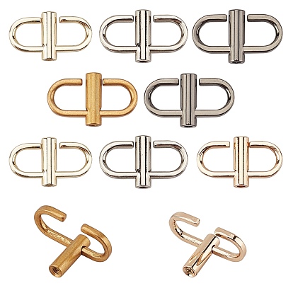 Adjustable Iron Buckles for Chain Strap Bag, Chain Links Tiny Clip to Shorten Length of Metal Chain