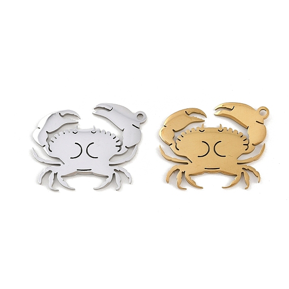 201 подвески из нержавеющей стали, крабовое очарование