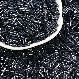 Стеклярус, круглый бисер отверстия