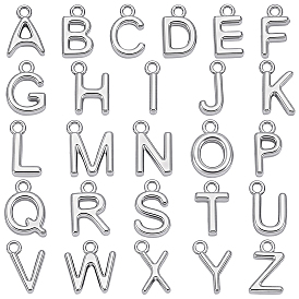 26 шт 26 стили латунные подвески, стойки покрытие, долговечный, без кадмия и без свинца, платина