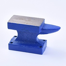 Herramientas de yunque de hierro diy, bloque de banco de joyería, cuerno
