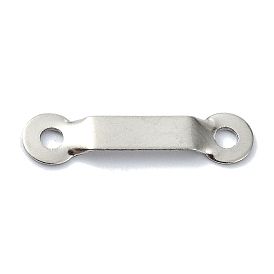 201 Stainless Steel Connector Charms, Rectangle Links