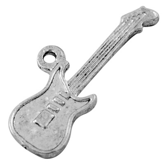 Сплавочные подвески тибетского стиля, без свинца и без кадмия, гитар