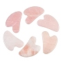 Натуральный драгоценный камень gua sha доски, очищающие массажные инструменты, gua sha лицевые инструменты, сердце