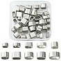 40 шт. 10 стили 201/304 скользящий шарм из нержавеющей стали, разнообразные