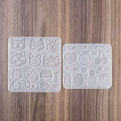 Силиконовые формы, подвесные формы, формы для литья гипсовой смолы, белые