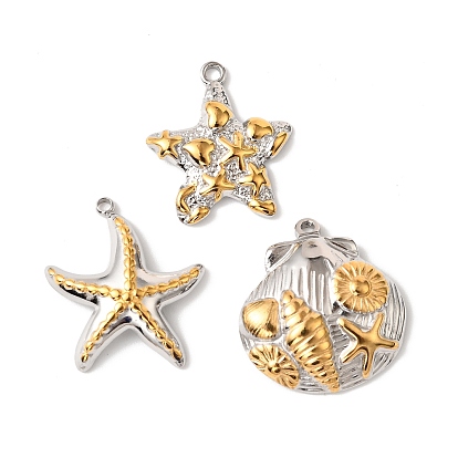 304 подвески из нержавеющей стали, золотые и нержавеющая сталь цвет