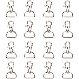 Зажимные крючки для омара с цинковым сплавом, поворотный карабин-лобстер