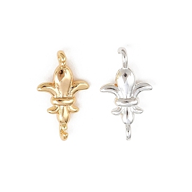 Латунные подвески с соединителем геральдической лилии