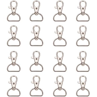 Зажимные крючки для омара с цинковым сплавом, поворотный карабин-лобстер