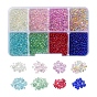 8 Colors DIY 3D Nail Art Decoration Mini Glass Beads, Tiny Caviar Nail Beads