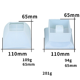 Food Grade DIY Silicone Storage Box Molds, Silicone Molds, Resin Casting Molds, for UV Resin & Epoxy Resin Craft Making