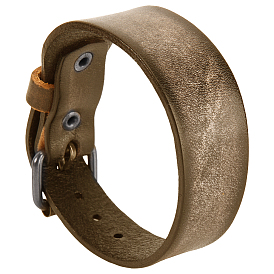 Браслеты из коровьей кожи для мужчин, Сплав с застежками