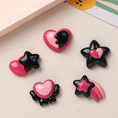 Непрозрачные кабошоны из смолы