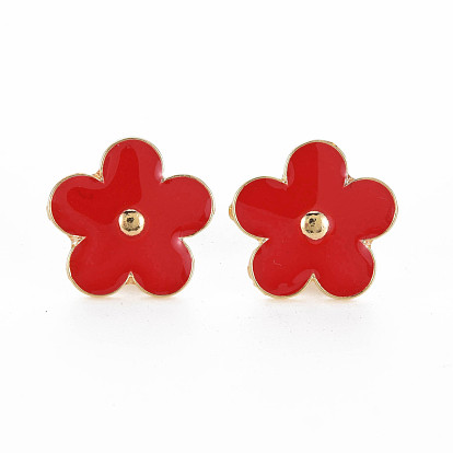 Broche en émail fleur, broche en alliage pour vêtements de sac à dos, sans cadmium et sans plomb, or et de lumière