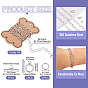 DIY Chain Necklace/Bracelets Kits, including 1M 304 Stainless Steel Ring Link Chains, 5 Sets Toggle Clasps, 10Pcs Jump Rings