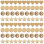 Brass Beads, Mixed Shapes