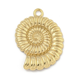 Ионное покрытие (ip) 304 подвески из нержавеющей стали, оберег из раковины улитки