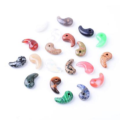 Gemstone Pendants, Comma Shape