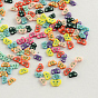 Handmade Polymer Clay Nail Art Decoration Accessories, Butterfly, 2~3x3~4x1~2mm