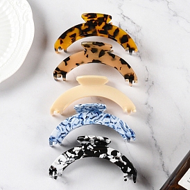 Cellulose Acetate(Resin) Claw Hair Clips, Hair Accessories for Women Girls