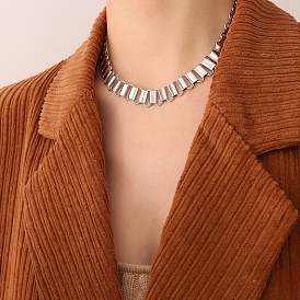 201 из нержавеющей стали овальной звено цепи ожерелья