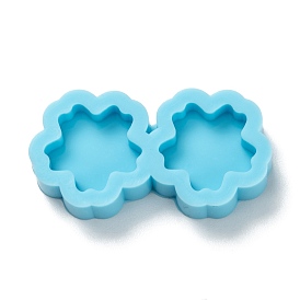 DIY Pendant Silicone Molds, for Earring Makings, Resin Casting Molds, For UV Resin, Epoxy Resin Jewelry Making, Flower