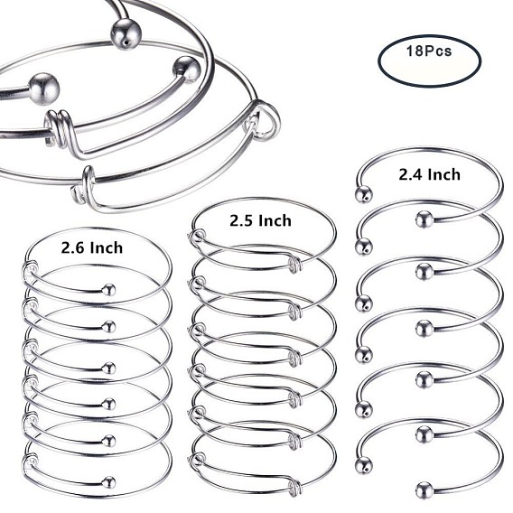 Ensembles de fabrication de bracelet en laiton, Avec bracelets réglables et bracelets de couple