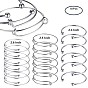 Ensembles de fabrication de bracelet en laiton, Avec bracelets réglables et bracelets de couple