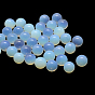 Round Opalite Beads, No Hole/Undrilled