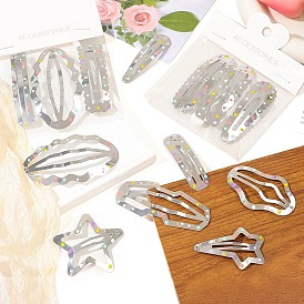 Alloy Snap Hair Clip, for Girls