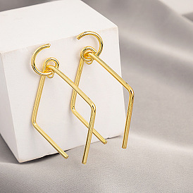 Geometric Hollow Out Earrings - Fashionable, Simple, Trendy, Versatile, Sweet and Cool.