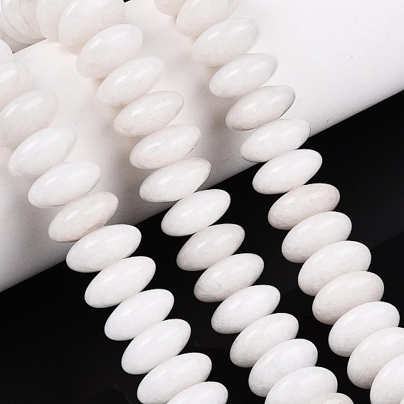 Природного нефрита нитей бисера, рондель