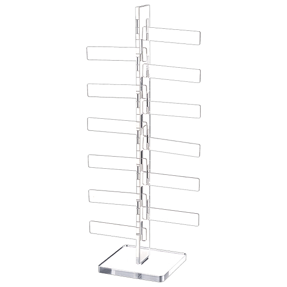 12-Tier Acrylic Display Risers for Game Accessories