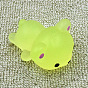Luminous TPR Stress Toy, Funny Fidget Sensory Toy, for Stress Anxiety Relief, Glow in The Dark Bear