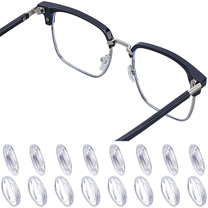 200 пары силиконовых носовых упоров для очков, для аксессуаров для очков