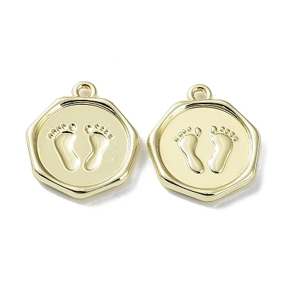 Crémaillère pendentifs en alliage placage, empreinte