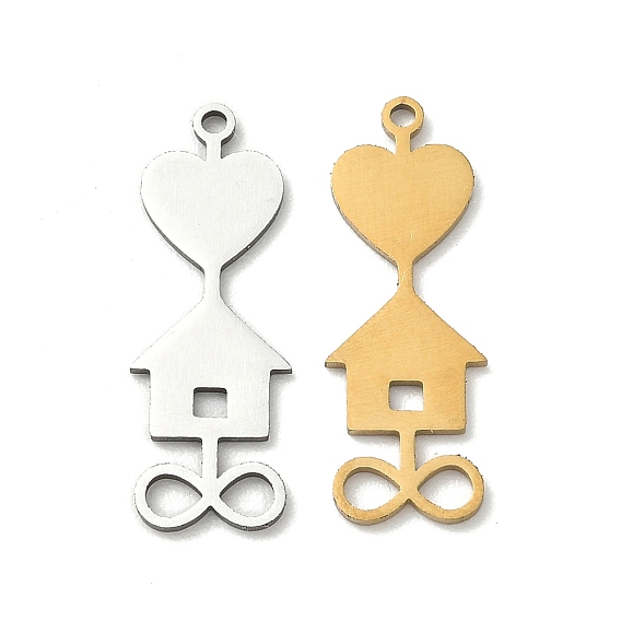 201 подвески из нержавеющей стали, подвески для дома «Бесконечная любовь»