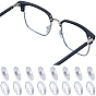 200 Pairs Silicone Eyeglass Nose Pads, for Glasses Accessories